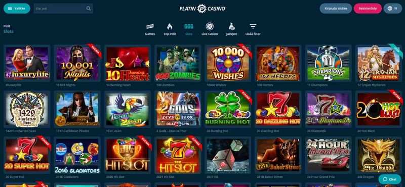 Reseña de PlatinCasino